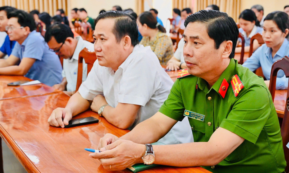 Huyện ủy Bến Lức thông tin thời sự quý IV năm 2024
