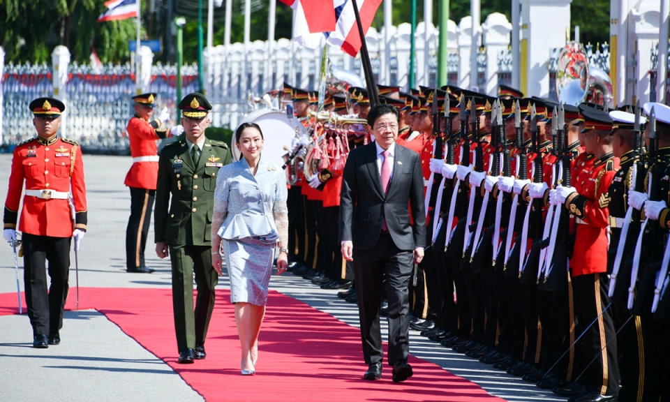 Chuyến thăm của Thủ tướng Lawrence Wong - Tín hiệu tốt cho hợp tác Thái Lan - Singapore