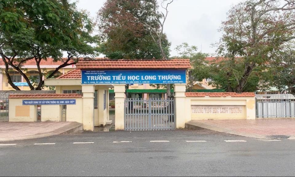 Cần Giuộc lấy ý kiến đổi tên trường Tiểu học Long Thượng  thành trường Tiểu học Nguyễn An Ninh