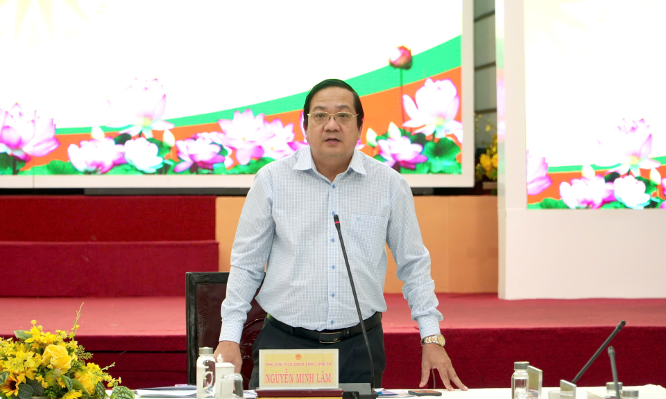Lãnh đạo tỉnh Long An làm việc với UBND Thành phố Hồ Chí Minh