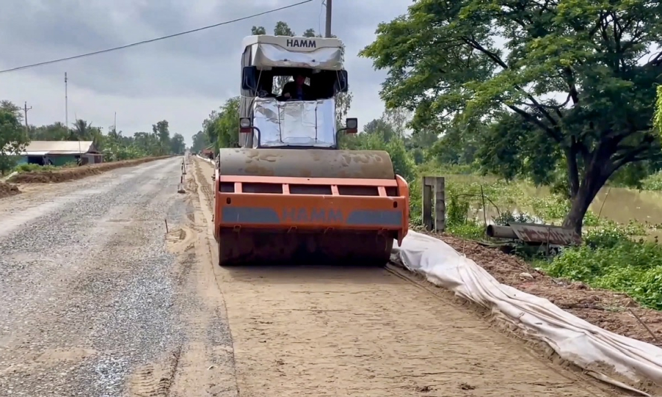 Tân Hưng đẩy nhanh tiến độ giải ngân vốn đầu tư công năm 2024