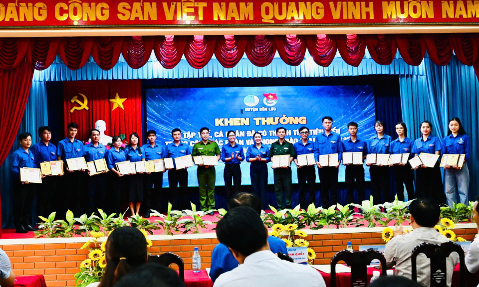 Bến Lức tổng kết công tác đoàn và phong trào thanh thiếu nhi năm 2024