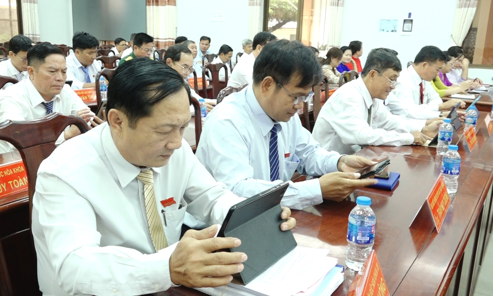 HĐND huyện Đức Hòa tổ chức kỳ họp lệ cuối năm 2024