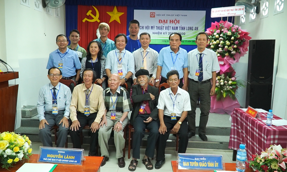 Đại hội Chi hội Mỹ thuật tỉnh Long An nhiệm kỳ 2025 - 2030