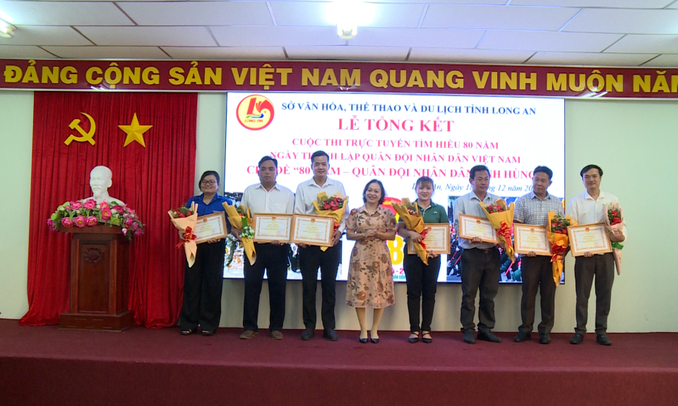 Tổng kết Cuộc thi tìm hiều 80 năm Ngày thành lập Quân đội Nhân dân Việt Nam