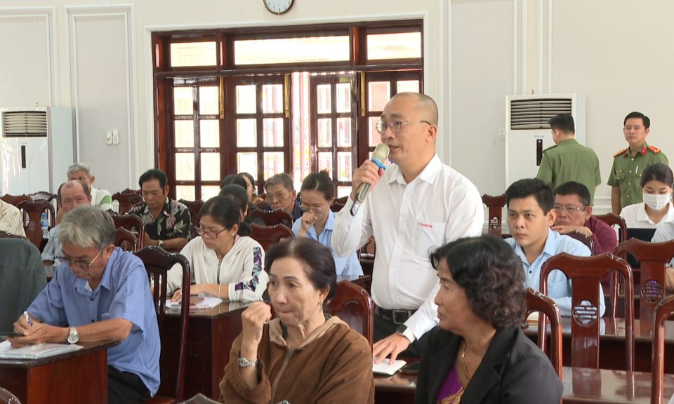 Công an tỉnh đối thoại trực tiếp về thủ tục hành chính