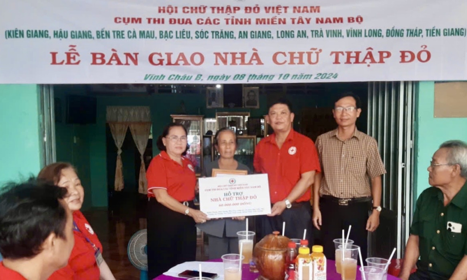 Tân Hưng tổng kết công tác Hội Chữ thập đỏ năm 2024