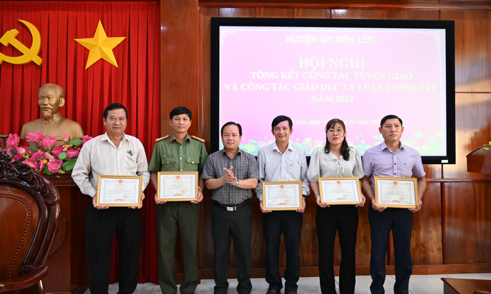 Bến Lức tổng kết công tác Tuyên giáo 