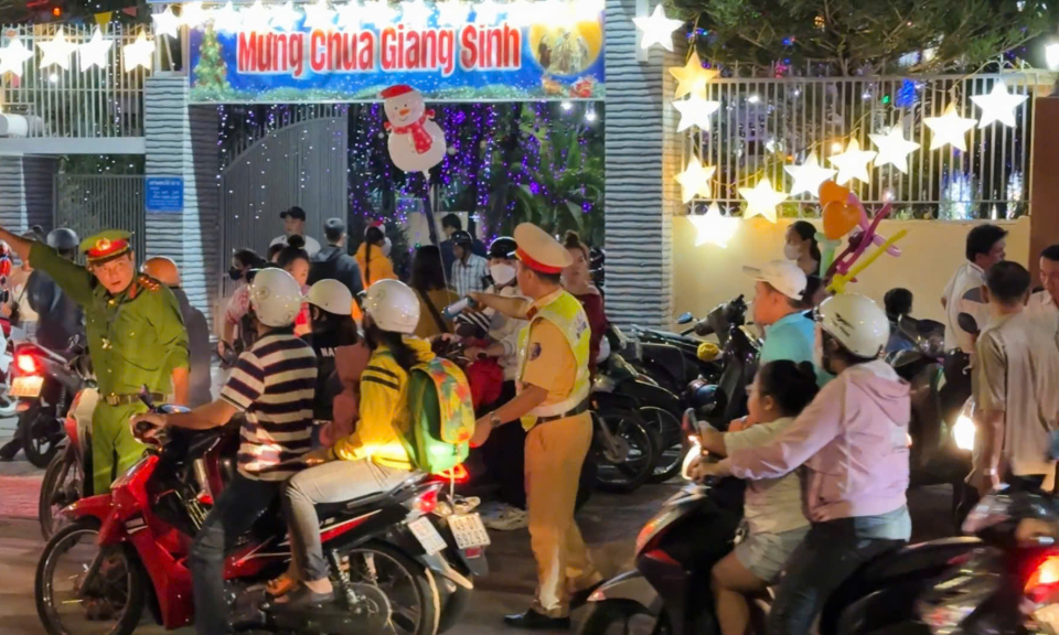 Tân An bảo đảm an ninh, trật tự dịp lễ Giáng sinh