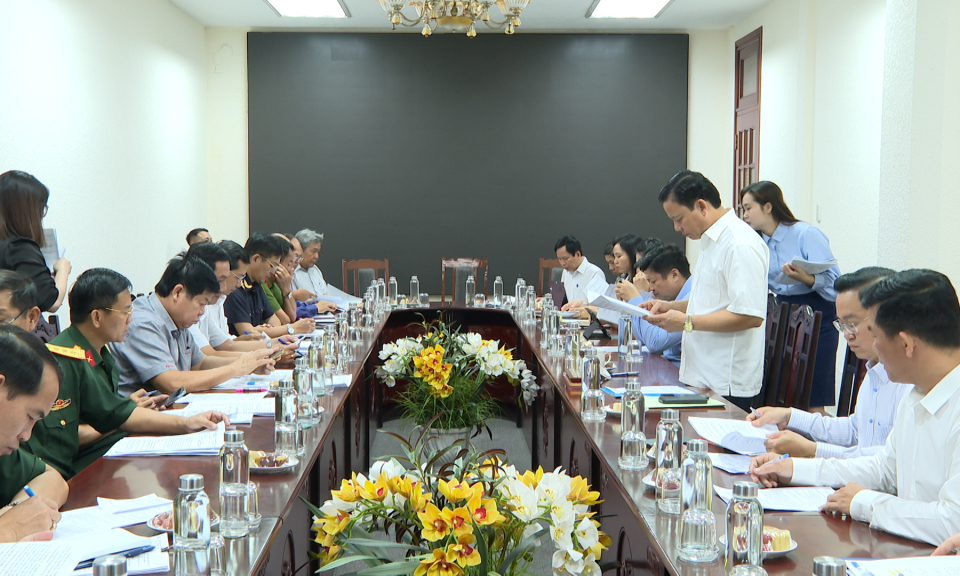 Long An rà soát các hoạt động mừng Đảng - mừng Xuân Ất Tỵ 2025