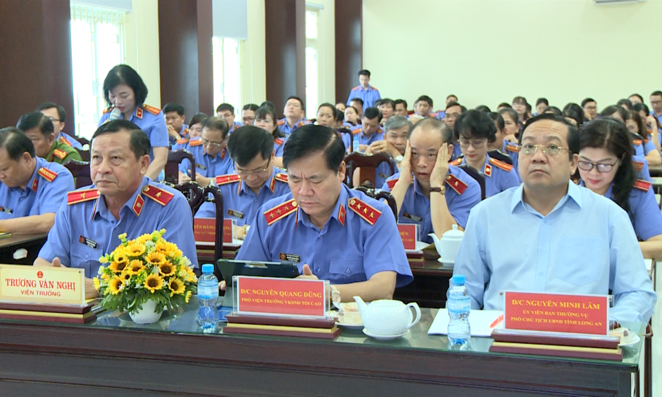 Viện Kiểm sát Nhân dân tỉnh Long An triển khai công tác năm 2025