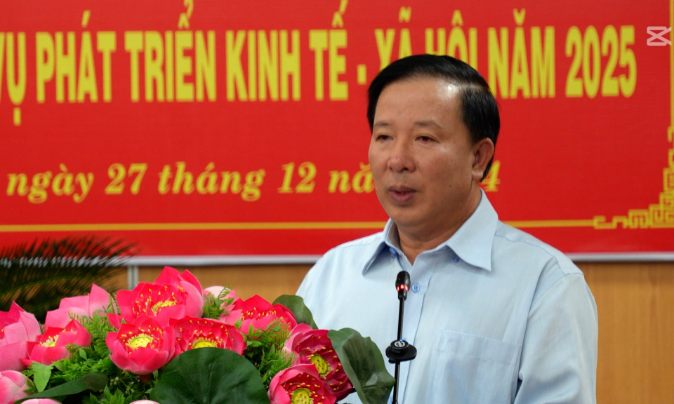 Long An quyết tâm cao cho mục tiêu tăng trưởng năm 2025