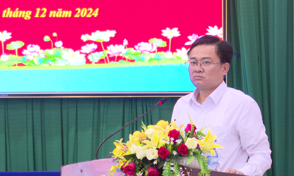 Thạnh Hóa triển khai Chương trình hành động phát triển kinh tế - xã hội năm 2025