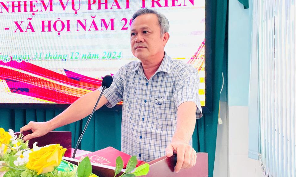Tân Hưng triển khai nhiệm vụ phát triển kinh tế - xã hội năm 2025