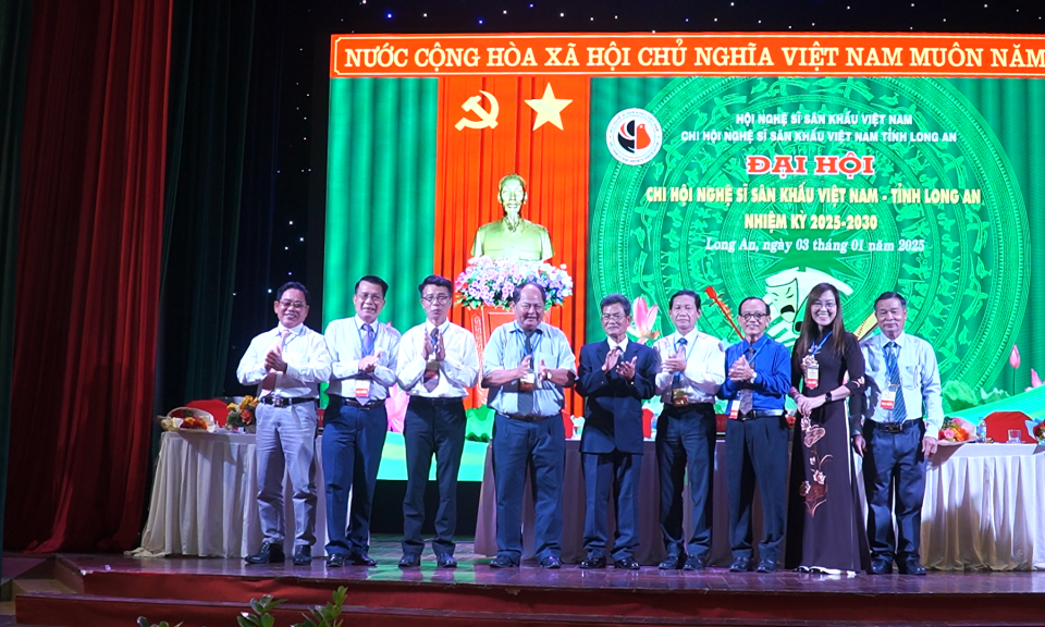 Đại hội Chi hội Nghệ sĩ sân khấu tỉnh Long An nhiệm kỳ 2025 - 2030