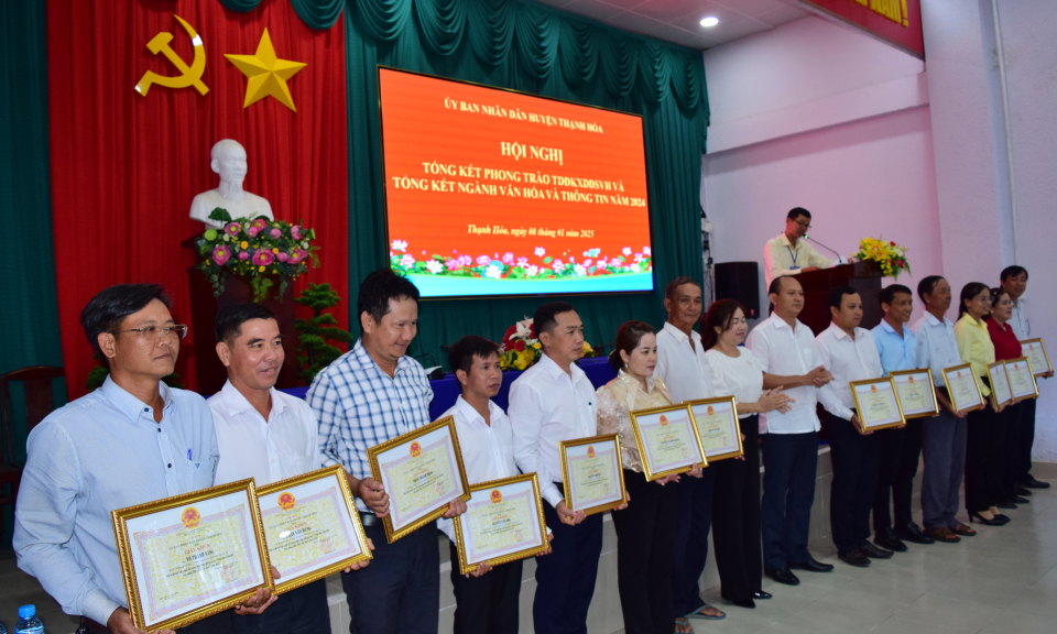 Thạnh Hóa tổng kết hoạt động Ngành Văn hóa và Thông tin năm 2024