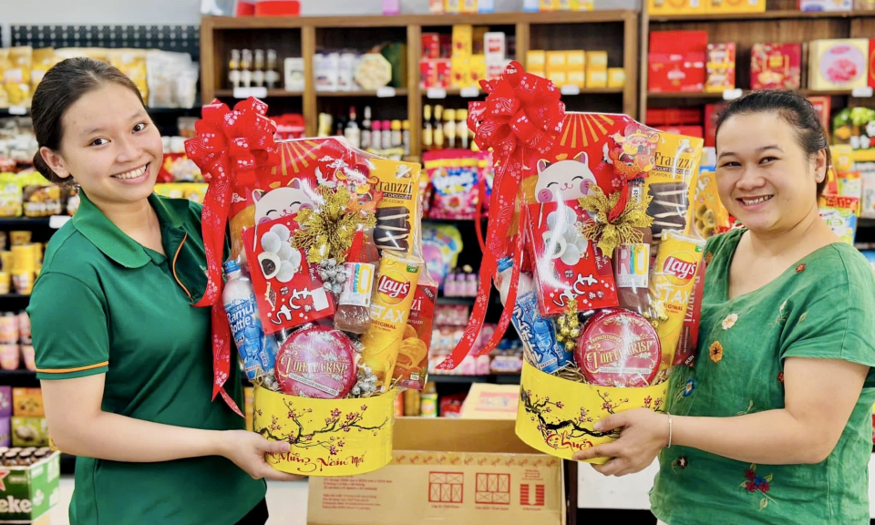 Bến Lức: Giỏ quà Tết - Đa dạng mẫu mã, mức giá