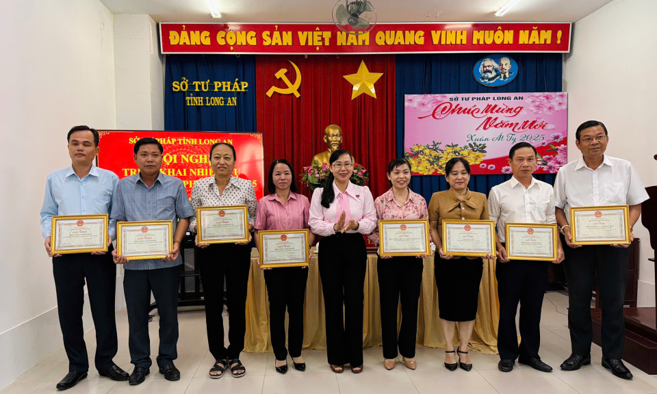 Long An triển khai kế hoạch tư pháp năm 2025