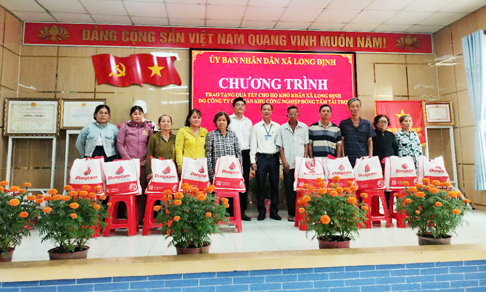 Dongtam Group lan tỏa tinh thần tương thân, tương ái