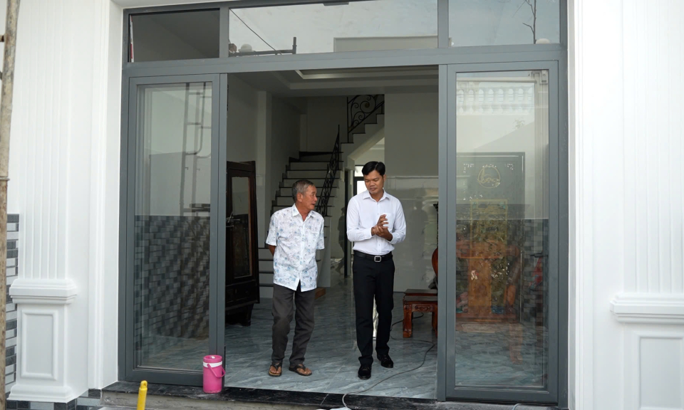 Xuân về trên Khu tái định cư Vành đai 3 - Thành phố Hồ Chí Minh đoạn qua Long An