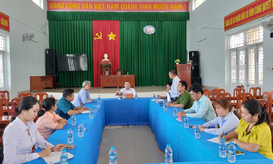 Chủ tịch HĐND huyện Châu Thành kiểm tra công tác tuyển quân