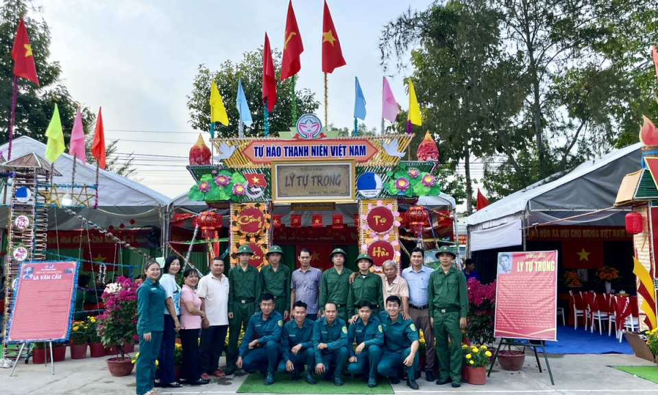 Tân Hưng sôi nổi các hoạt động Hội trại tòng quân năm 2025