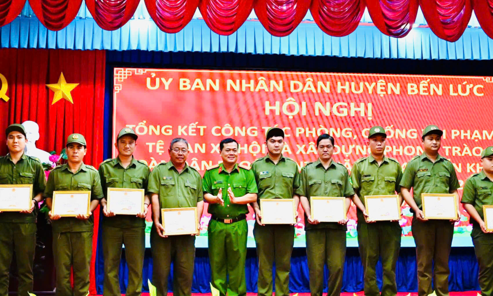 Bến Lức triển khai xây dựng phong trào toàn dân bảo vệ an ninh Tổ quốc năm 2025