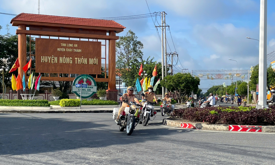Châu Thành đảm bảo an ninh trật tự dịp Tết Nguyên đán và Lễ hội Làm Chay 2025