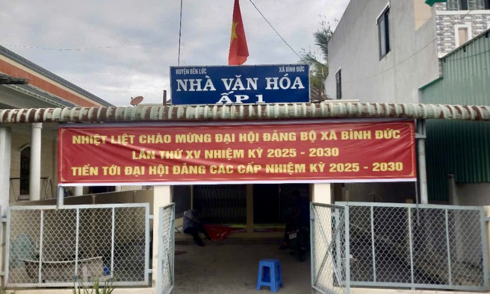 Bến Lức chủ động, tích cực tuyên truyền Đại hội Đảng các cấp