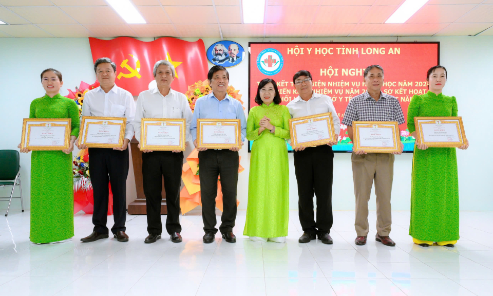 Hội Y học tỉnh Long An triển khai nhiệm vụ năm 2025