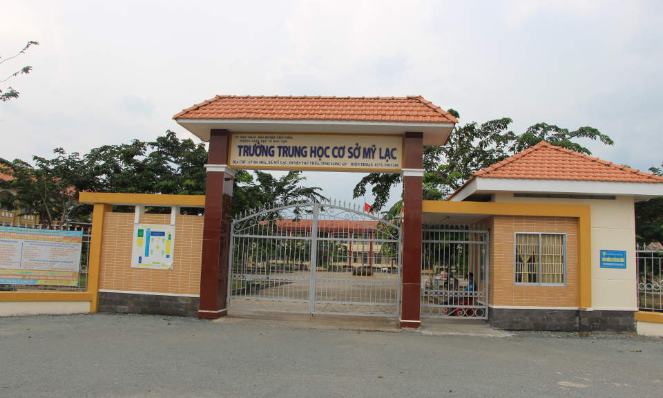 Thủ Thừa khảo sát nhu cầu đầu tư cơ sở vật chất trường học giai đoạn 2026 - 2030