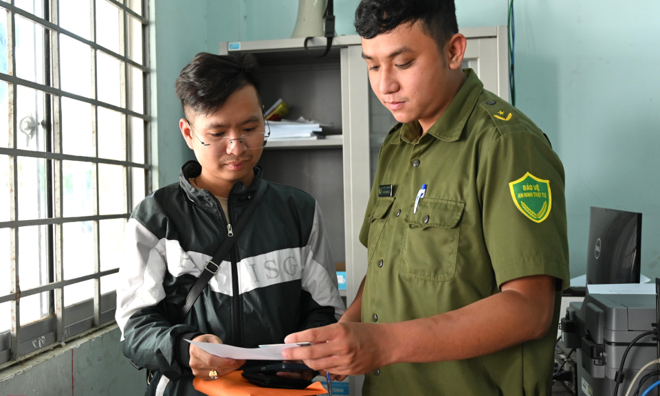 Bến Lức: Gương sáng Lực lượng tham gia bảo vệ an ninh trật tự ở cơ sở