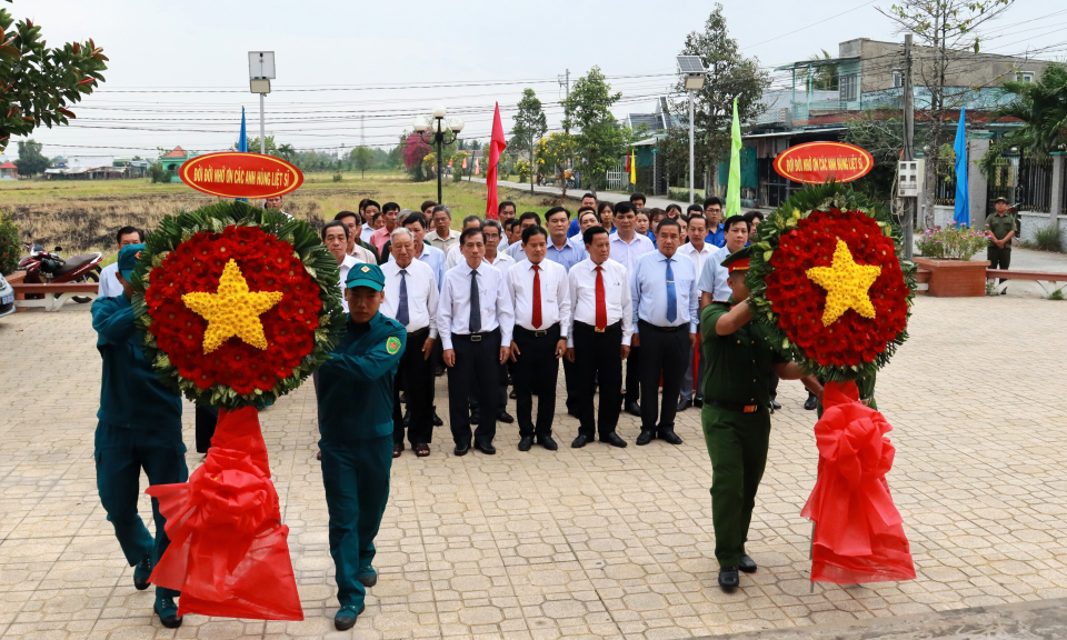 Cần Đước tổ chức lễ kỷ niệm 60 năm chiến thắng Xóm Trường - Long Sơn