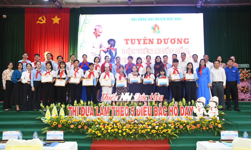Đức Hòa: Đại hội cháu ngoan Bác Hồ năm 2025