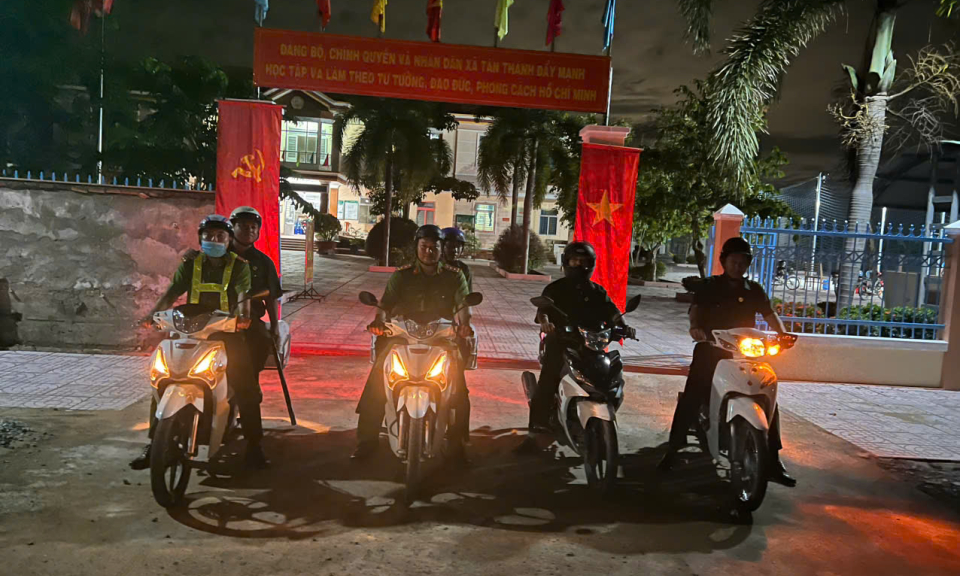  Công an xã Tân Thành, huyện Thủ Thừa phát huy mô hình “Dân vận khéo”