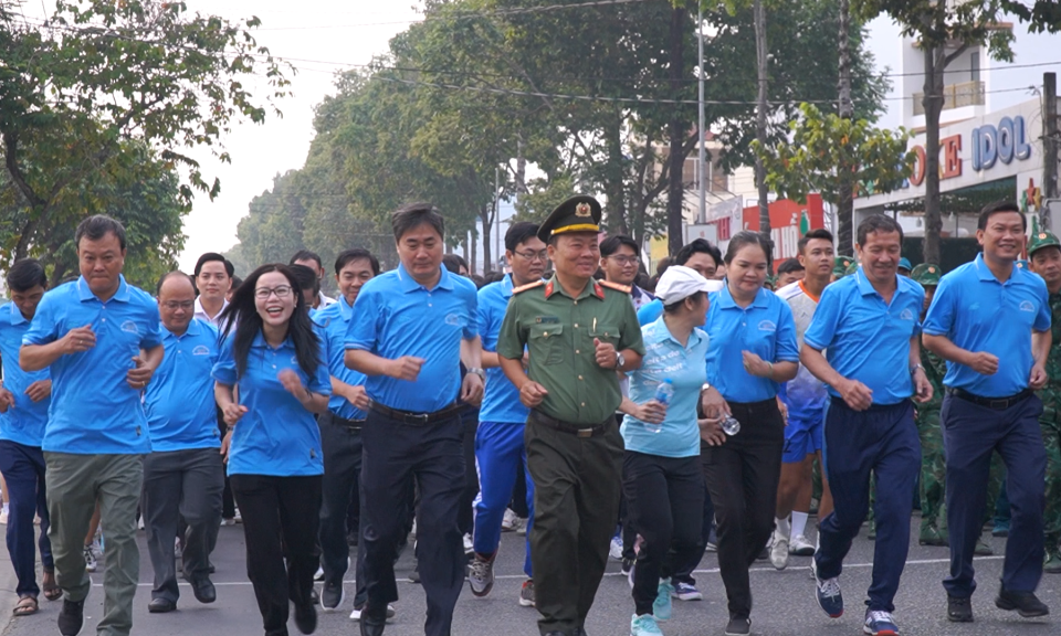 Ngày Chạy Olympic vì sức khỏe toàn dân tỉnh Long An năm 2025