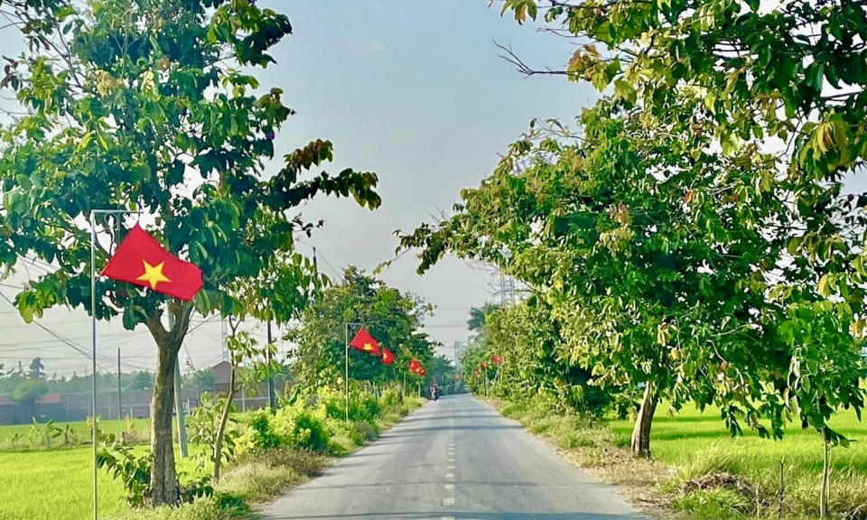 Nhân rộng các tuyến đường “Sáng - xanh - sạch - đẹp”