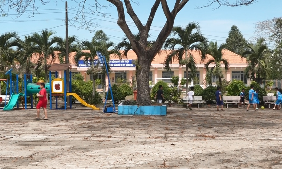 Kiến Tường chú trọng đầu tư cơ sở vật chất phục vụ đổi mới giáo dục