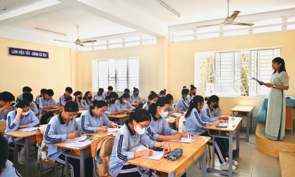 Bến Lức chủ động cho kỳ thi tốt nghiệp THPT có nhiều đổi mới