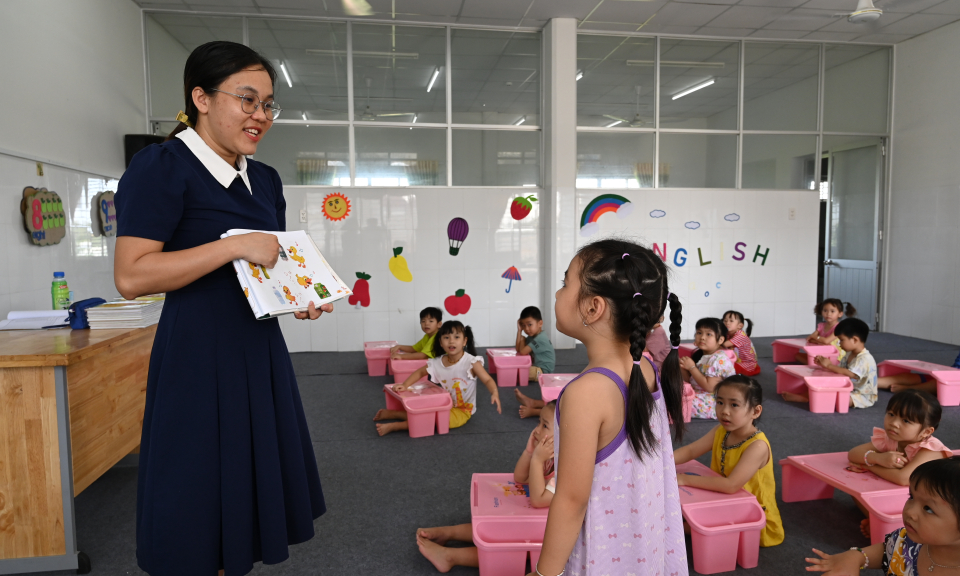 Mở cánh cửa Tiếng Anh cho trẻ mầm non