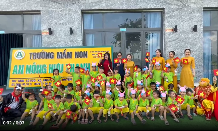 Trường Mầm non An Nông: Ươm mầm yêu thương, vững bước tương lai