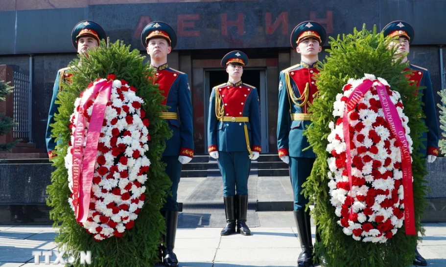 Nga trang trọng tổ chức Lễ kỷ niệm 155 năm ngày sinh lãnh tụ vĩ đại V.I.Lenin