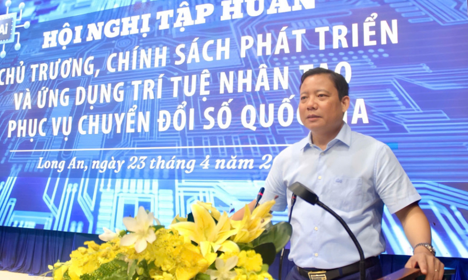 Đẩy mạnh ứng dụng trí tuệ nhân tạo phục vụ chuyển đổi số quốc gia