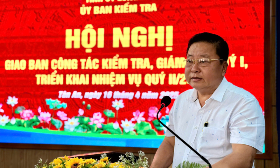 Long An: Siết chặt kiểm tra, giám sát để chuẩn bị nhân sự cho cấp xã mới 
