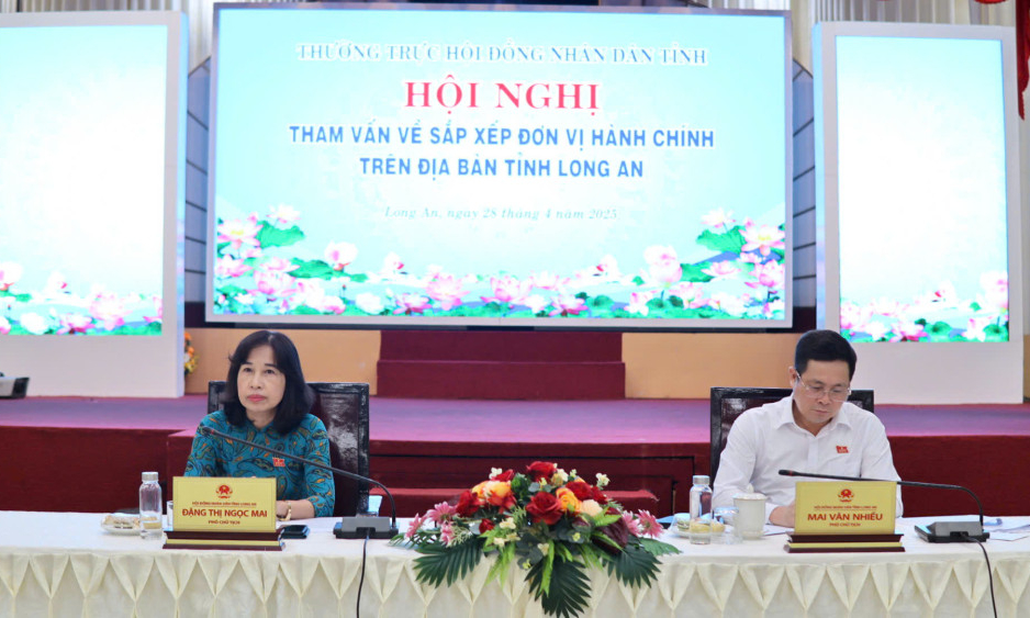 HĐND tỉnh Long An tham vấn về sắp xếp đơn vị hành chính trên địa bàn tỉnh