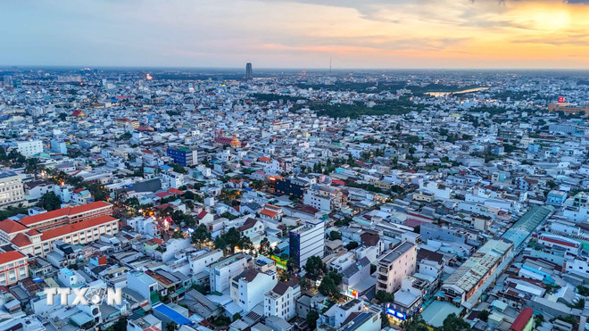 Số lượng đơn vị hành chính cấp xã giảm bình quân cả nước là 66,91%. (Ảnh: Thanh Liêm/TTXVN)