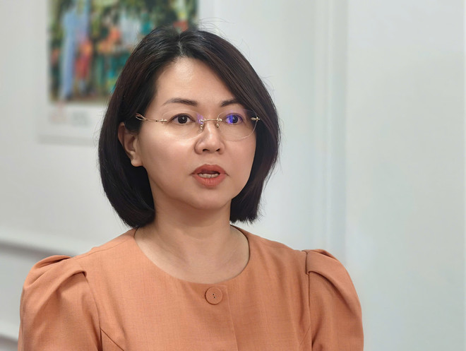 Bà Trần Việt Nga - Cục trưởng Cục An toàn Thực phẩm (Bộ Y tế). (Ảnh: PV/Vietnam+)
