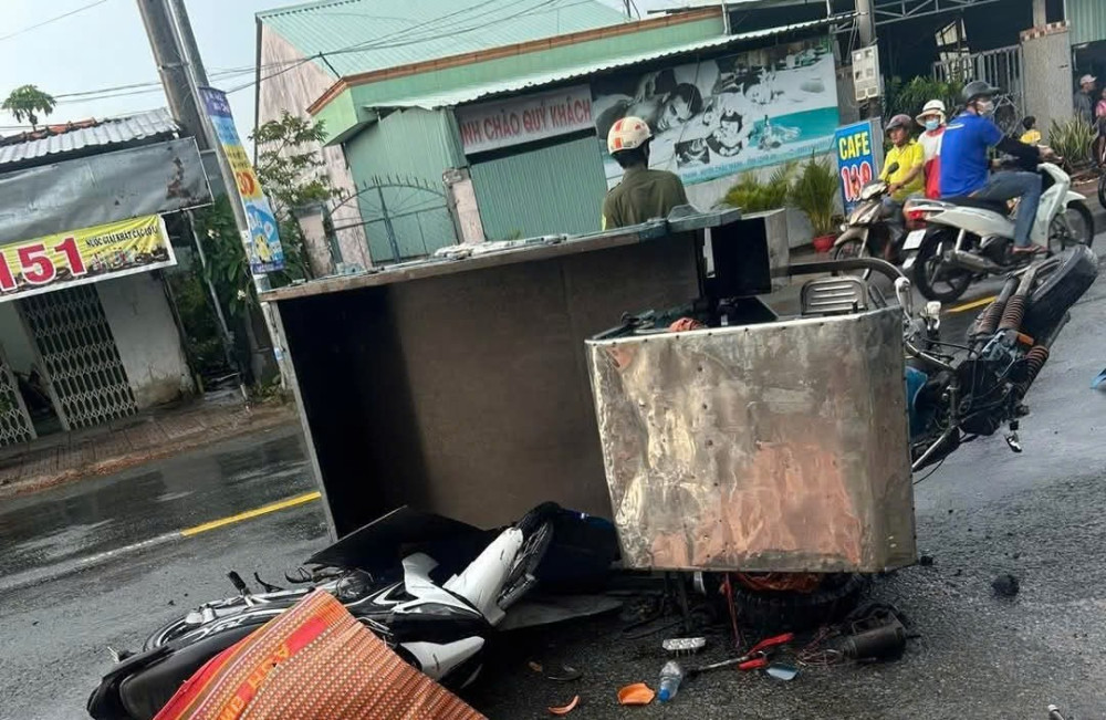 Hiện trường vụ tai nạn