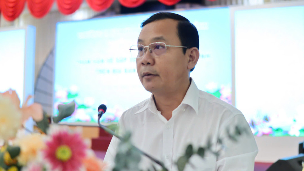 Ông Hồ Văn Xuân - Phó Trưởng ban phụ trách Ban Pháp chế HĐND tỉnh