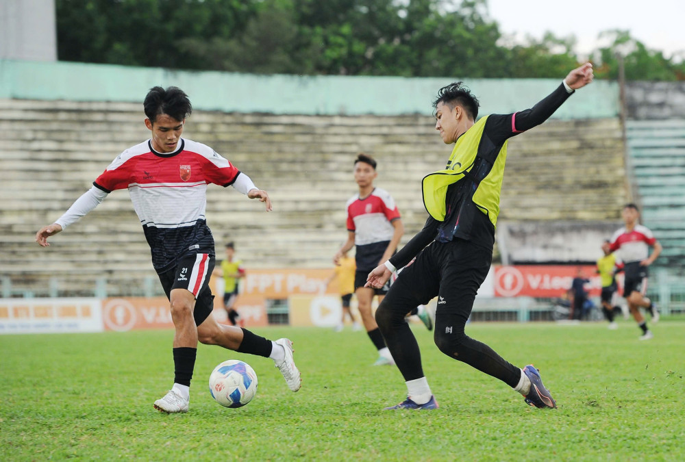 Tinh thần tập luyện của các cầu thủ rất tốt trong các buổi tập